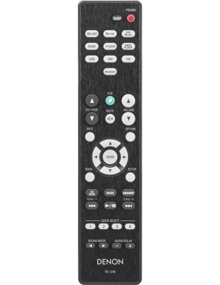 DENON AVR-S540BT Receptor A / V Bluetooth de 5.2 canales x 70 vatios