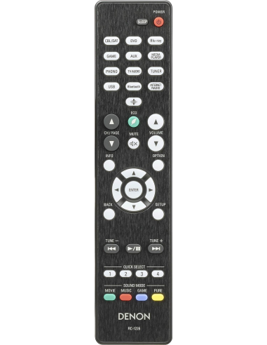 DENON AVR-S640H Receptor A / V de 5.2 canales x 75 Watts con HEOS