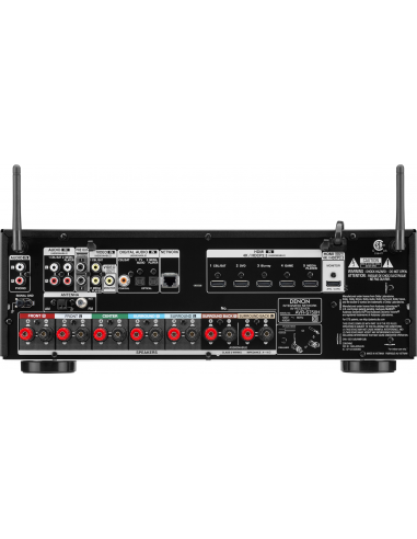 DENON AVR-S540BT Receptor A / V Bluetooth de 5.2 canales x 70 vatios