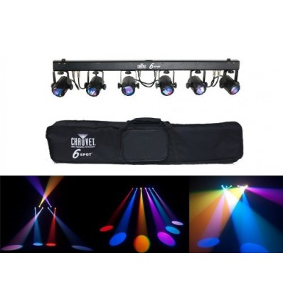 Luz de Led Chauvet 6spot Led Color-changer