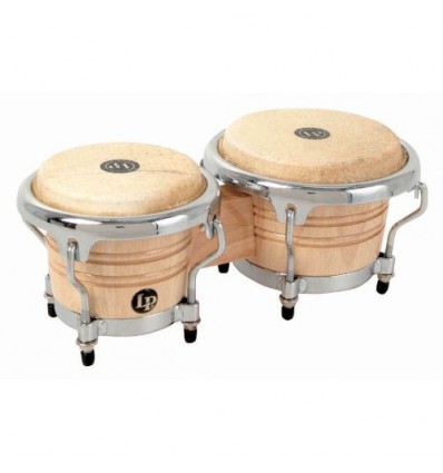 Mini Bongos LPMC Madera Natural LPM199-AW