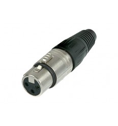 Conector Neutrik Hembra XLR NC3FX
