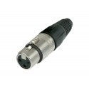 Conector Neutrik Hembra XLR NC3FX