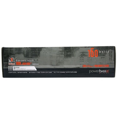 Cornetas 5.25 Powerbass 160w 3XL-5202