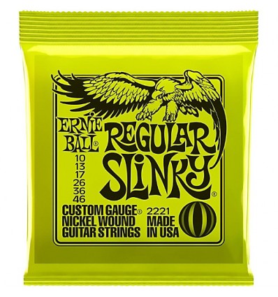 Cuerdas de Guitarras Ernie Ball 2221