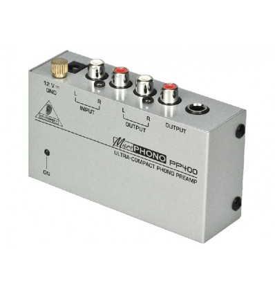 Preamplificador de audio Behringer PP400