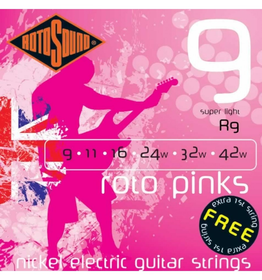 rotosound r9 roto pinks