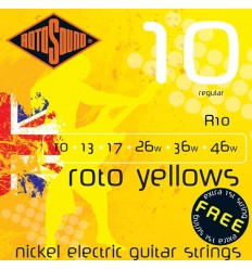 Cuerdas de Guitarras Roto Yellow RotoSound R10