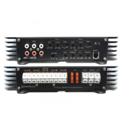 Amplicador 5ch Powerbass 1100w ASA1100.5X