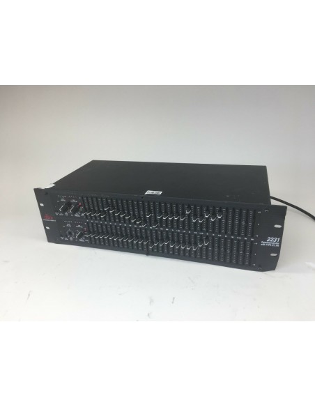 Ecualizador/limitador Dual DBX 2231.